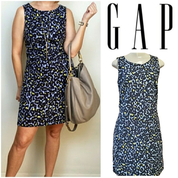 ♥️ GAP LEOPARD PRINT  DRESS ♥️ - Picture 1 of 5
